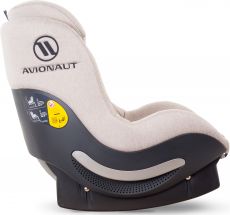 Автокрісло Avionaut AeroFIX IsoFix RWF Beige Melange для дітей зростом 67-105 см (0-18кг)